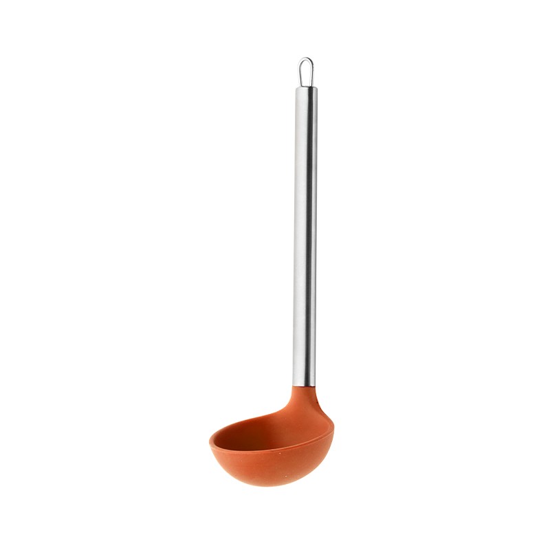 Pintinox ORANGE » Mestolo brodo in acciaio e silicone