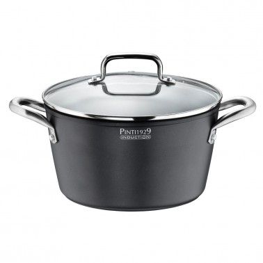 28 lid » with of cm - Pinti Inox coating internal » aluminum Made Wok with ST1 non-stick Online Shop »