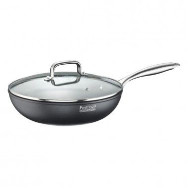 ST-alu heavy-gauge aluminum frying pan with internal 3-layer non-stick  coating » Online Shop » Pinti Inox