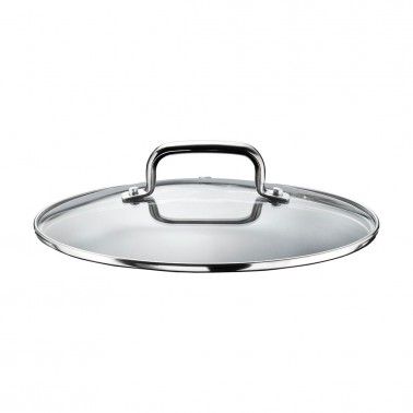 coating Online - ST1 aluminum internal Pinti Wok with non-stick with 28 » Shop cm » of » Made Inox lid