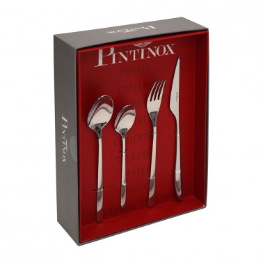 Florence steel cutlery set (24 pieces) » Online Shop » Pinti Inox